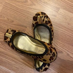 Kate Spade Animal print Ballet Flats Size 7.5